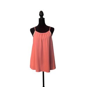 Kayleigh Pale Pink Halter Tank with Boho Detail